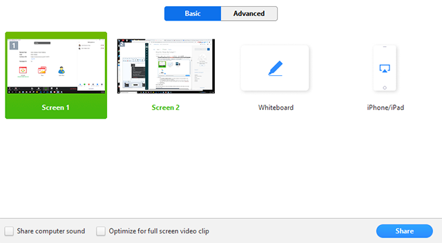 whiteboard share screen